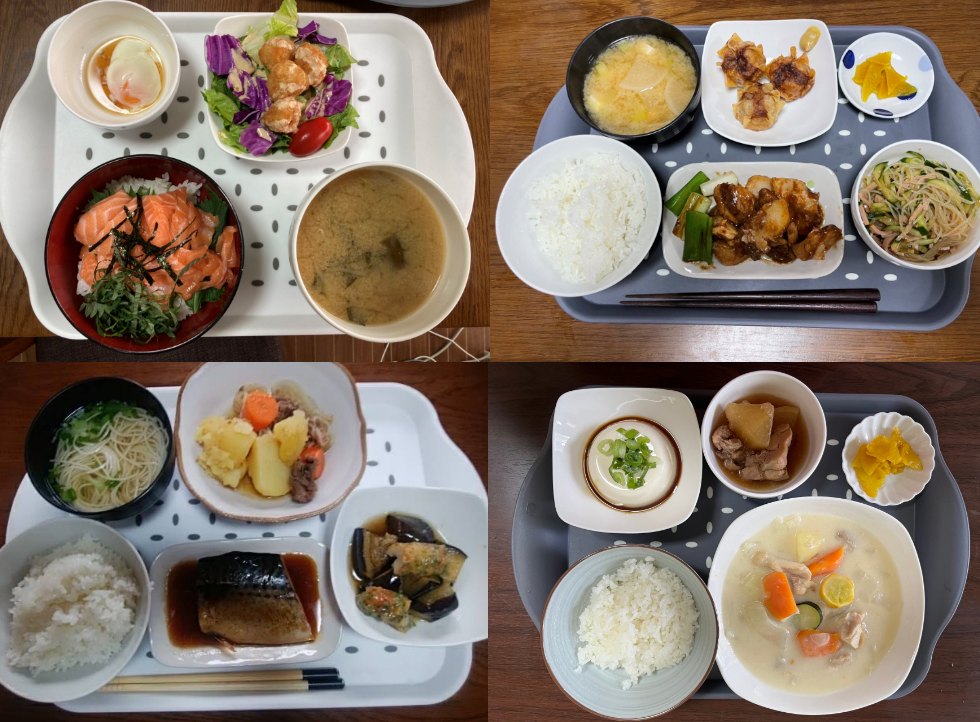 実際にご提供しているお食事の一例